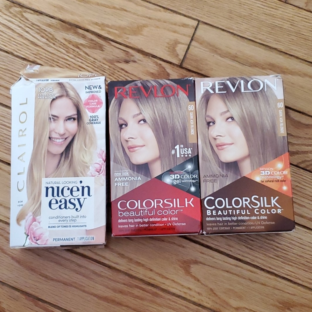 LOT of hair dye, Revlon, Clairol